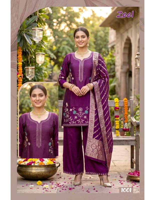 Desi kudi zeel 3pcs kurtis wholesale